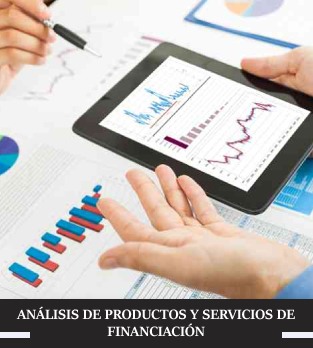 Análisis de productos y servicios de financiación