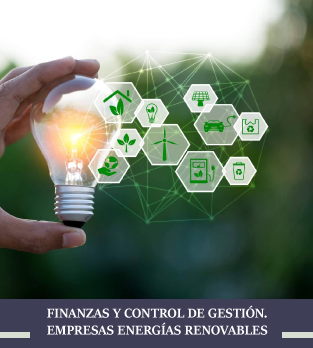 Cursos online Bonificados de Finanzas y control de gestión. empresas energías renovables