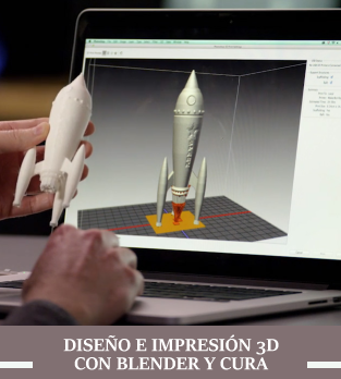 Diseño e impresión 3D con Blender y Cura