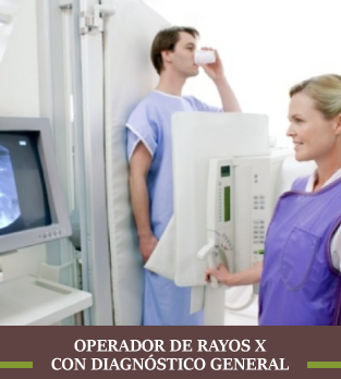 Operador de Rayos X con diagnóstico general