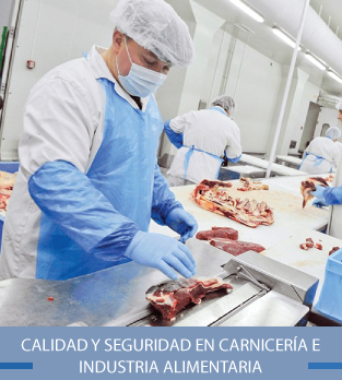 Calidad y seguridad en carnicería e industria alimentaria