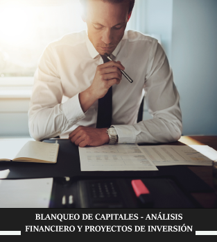 Blanqueo de capitales - Análisis financiero y Proyectos de inversión