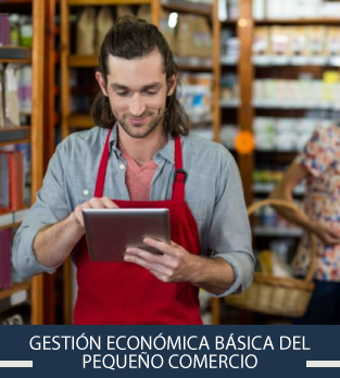 Curso online bonificado de Gestión económica básica del pequeño comercio