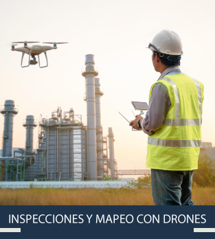 Curso online bonificado de Inspecciones y Mapeo con Drones