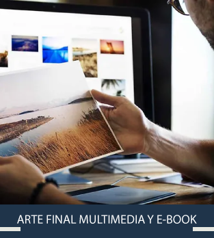 Curso online bonificado de Arte Final Multimedia y E-Book
