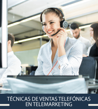 Curso online bonificado de Técnicas De Ventas Telefónicas En Telemarketing