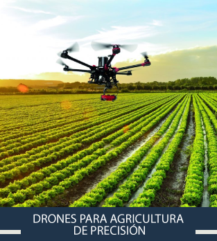 Curso online bonificado de Drones para Agricultura de Precisión