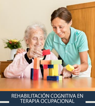 Curso online bonificado de  Rehabilitación Cognitiva en Terapia Ocupacional