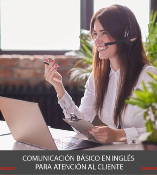 Curso Bonificado de Inglés en la recepción y relación con el cliente