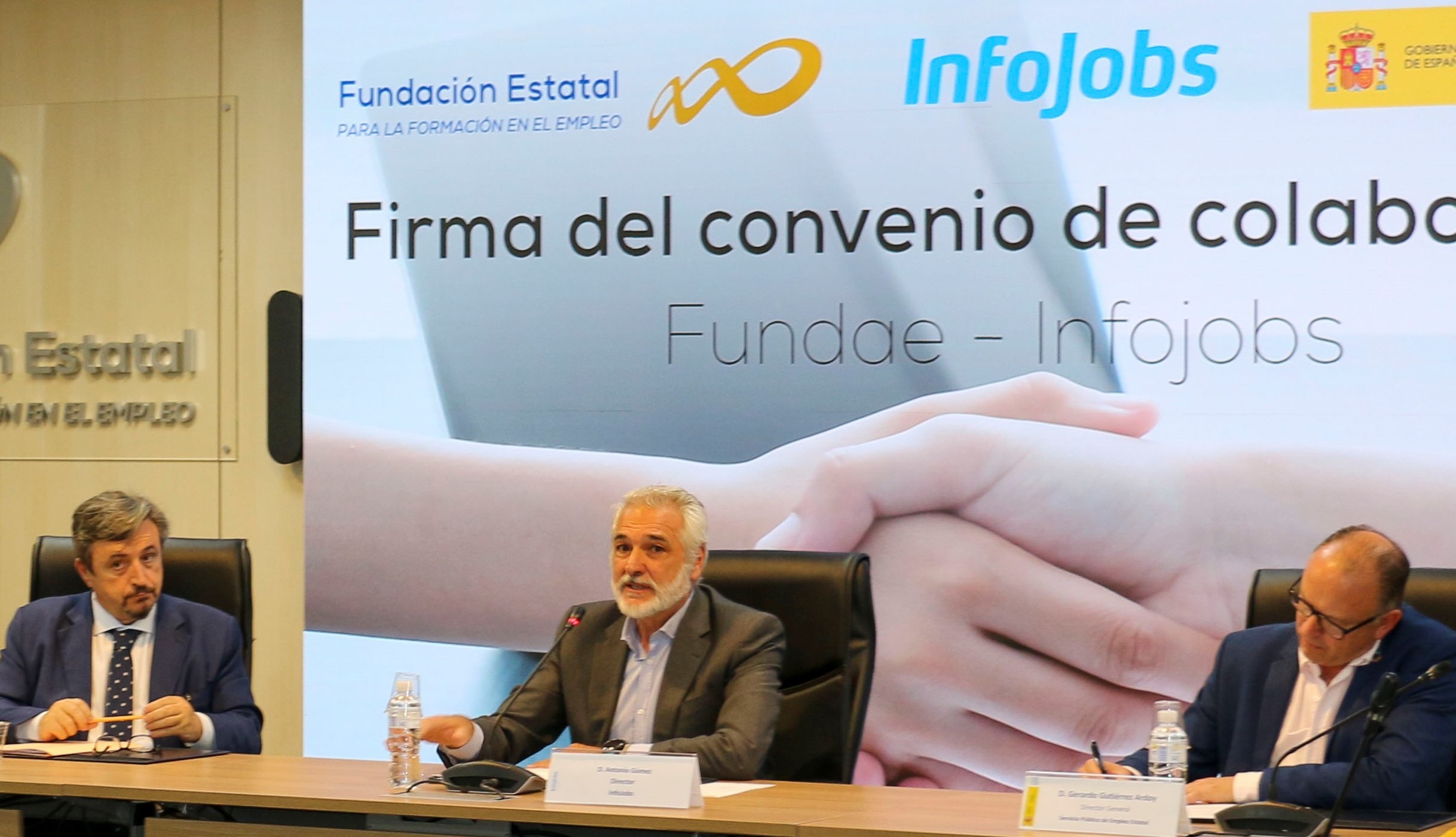 Convenio de colaboración entre Fundae e Infojobs (PARA ORG)