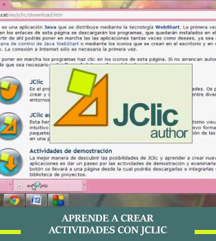 cursos Aprende a crear actividades con Jclic