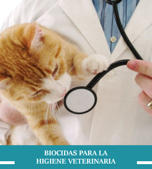 Biocidas para la higiene veterinaria