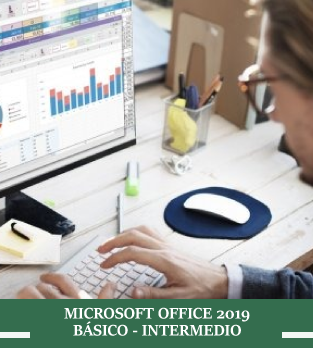 Cursos Bonificados Microsoft Office 2019 Básico - Intermedio